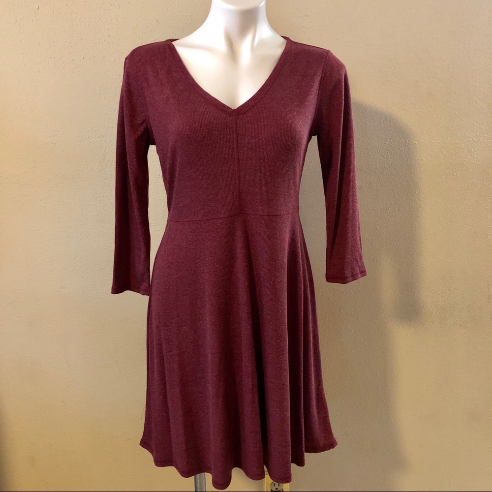 Neiman Marcus 3/4 sleeve fit&flare dress